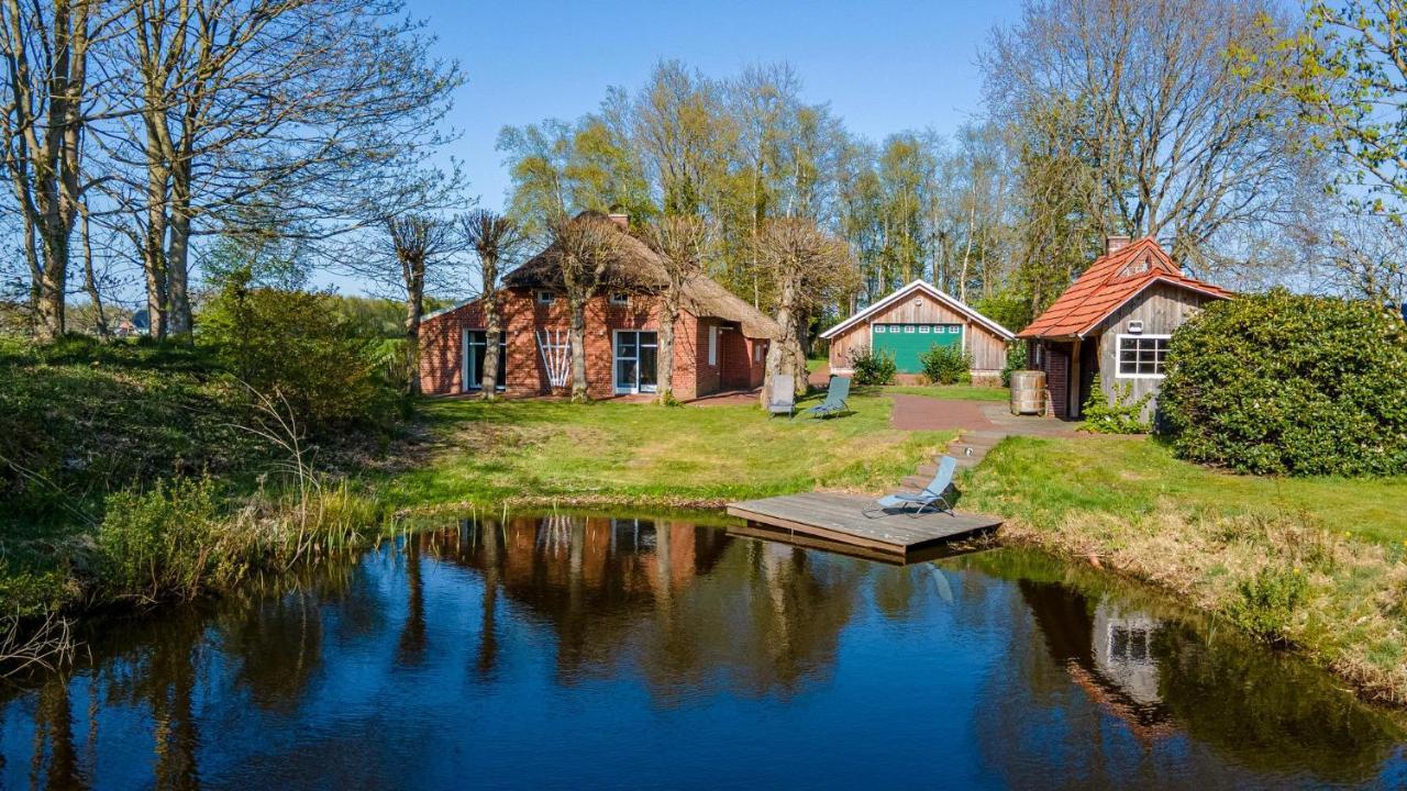 Reetdach Ostfriesenhaus Südbrookmerland Exterior foto