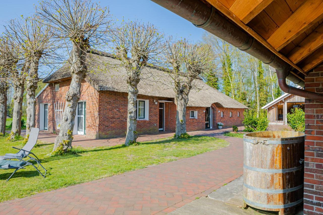 Reetdach Ostfriesenhaus Südbrookmerland Exterior foto